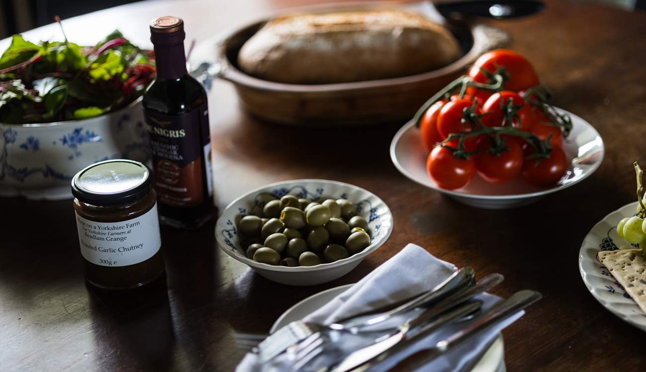 Savour some local Yorkshire treats on a grazing platter.