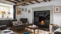 Warm your toes by the roaring fire after a day in the Dales. 