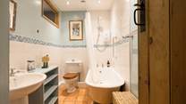 Just the place for a long soak after a day on the hills. 