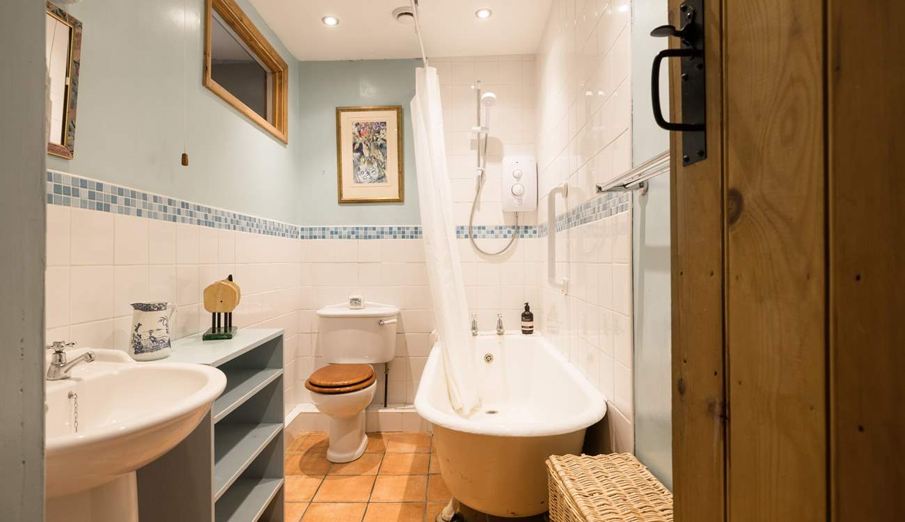 Just the place for a long soak after a day on the hills. 