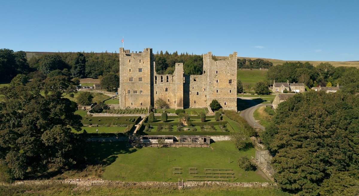 Castle Bolton where Mary Queen of Scots was held prisoner. 