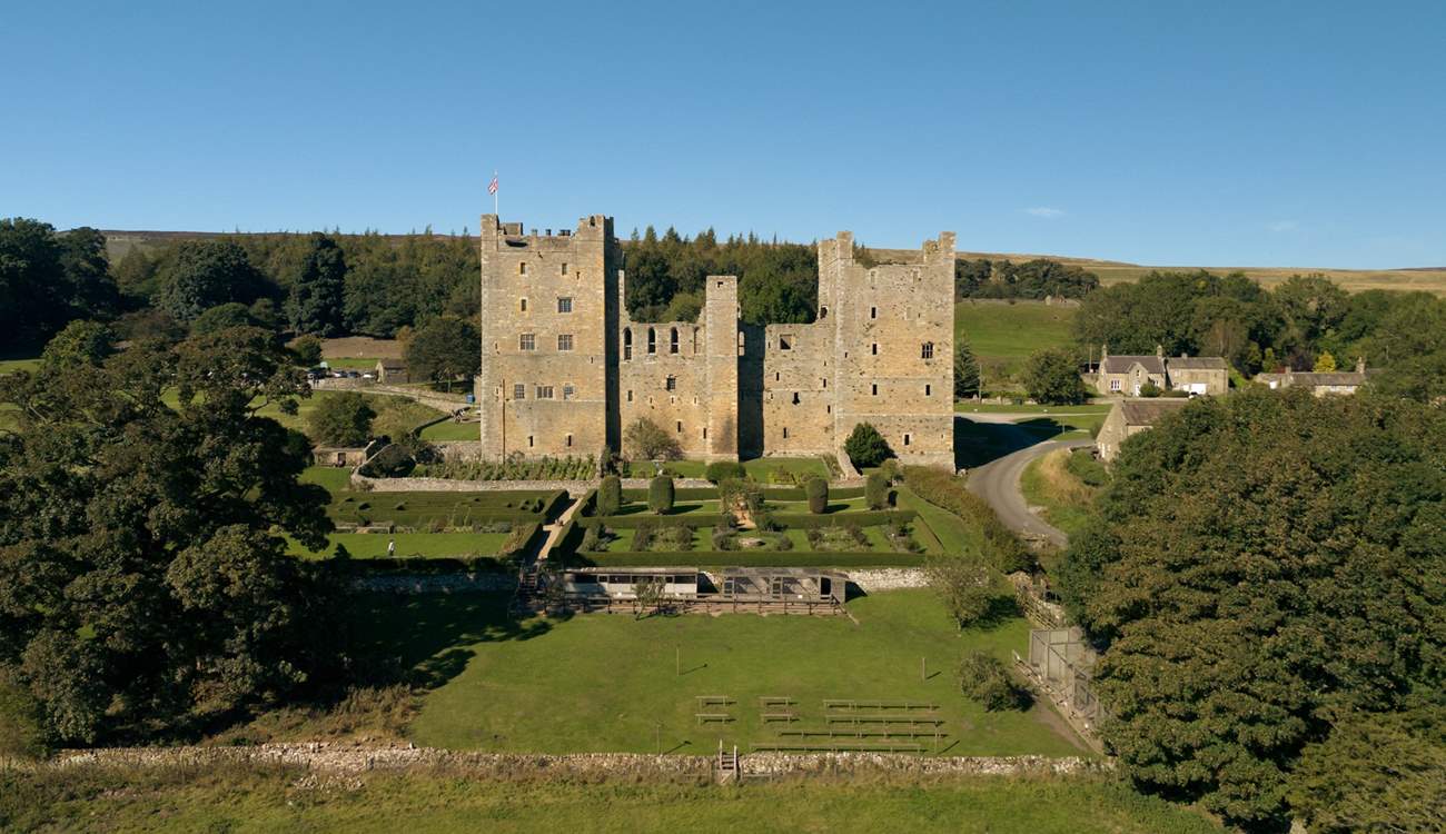 Castle Bolton where Mary Queen of Scots was held prisoner. 