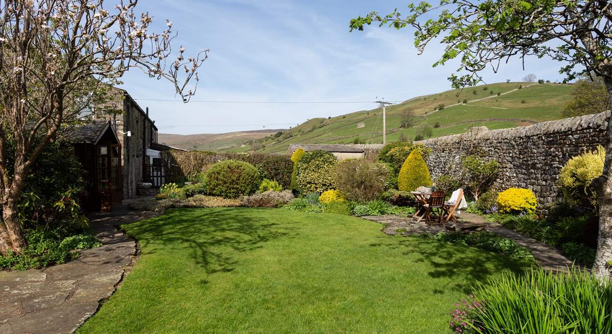From the garden to the hills.