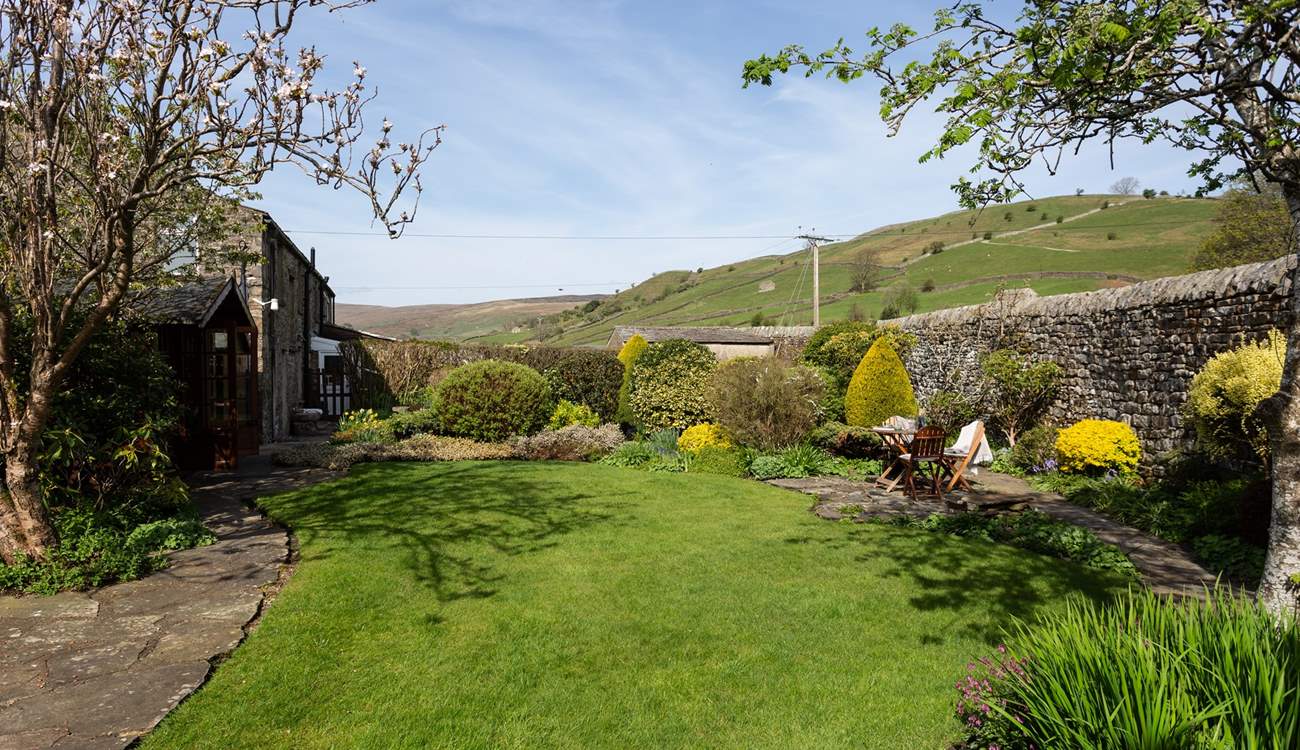 From the garden to the hills.