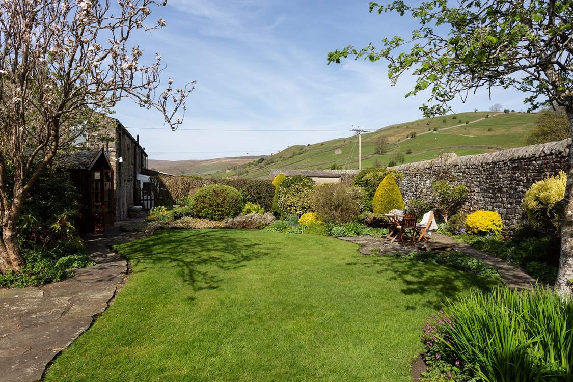 From the garden to the hills.