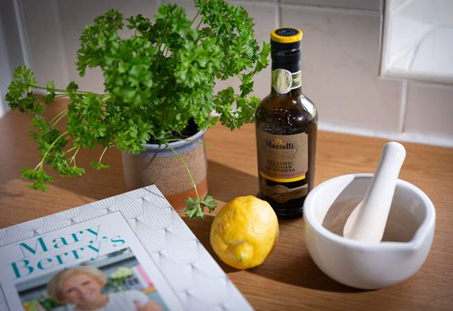 Preparing for dinner...