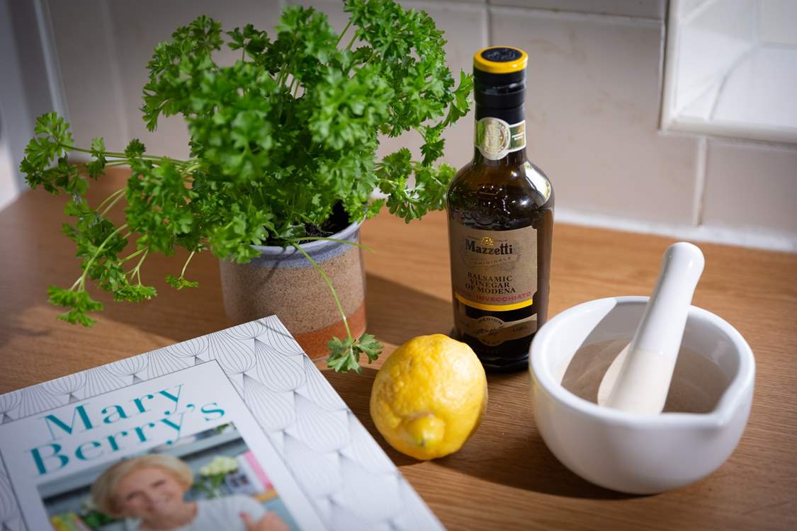 Preparing for dinner...