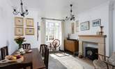 Admire the fantastic stone floor in the dining-room. - Thumbnail Image