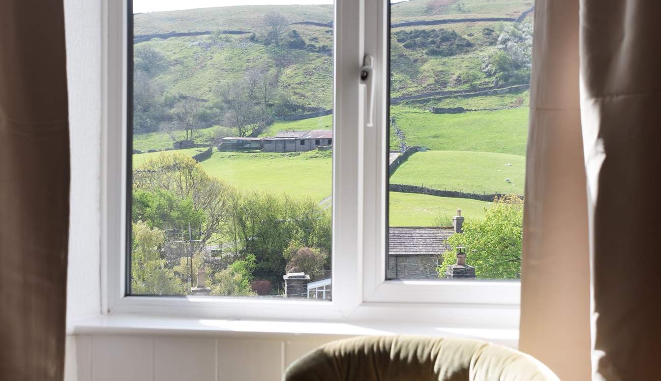 Sit awhile and listen to the sheep.