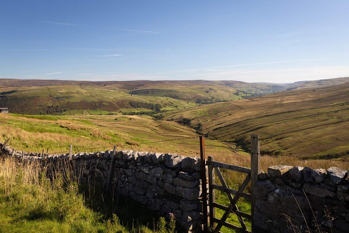 The sublime view from Buttertubs Pass.