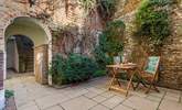 Enjoy a Pimms in the courtyard garden. - Thumbnail Image