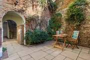 Enjoy a Pimms in the courtyard garden.