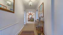 Lots of space to wander in this Victorian apartment.