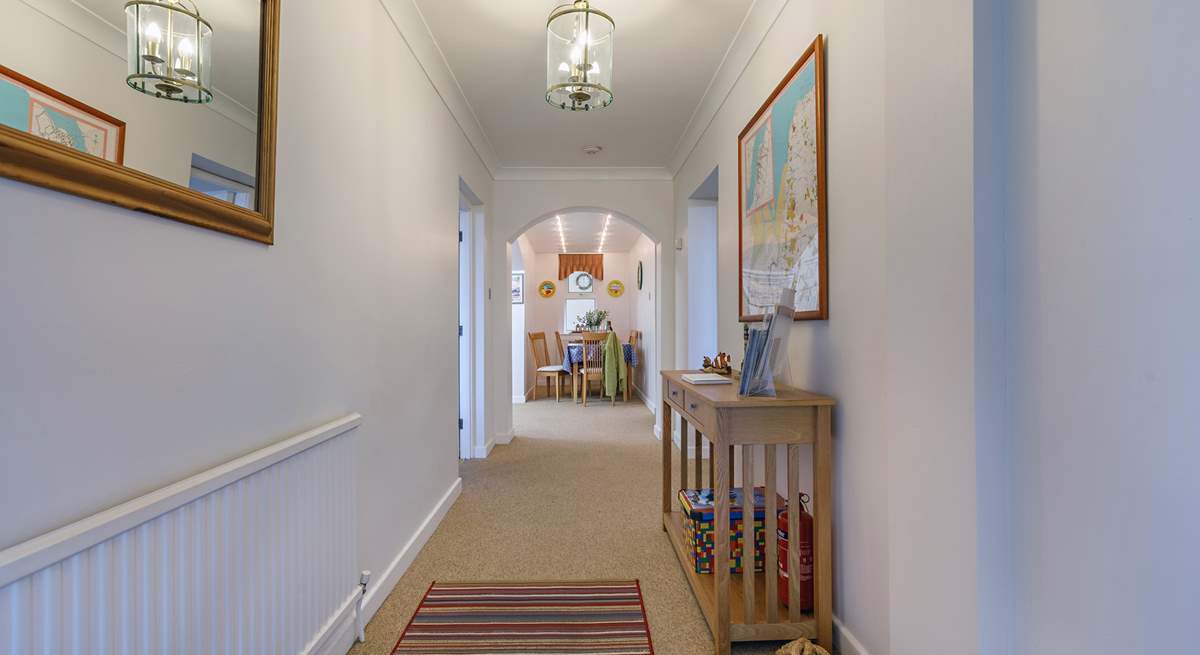 Lots of space to wander in this Victorian apartment.