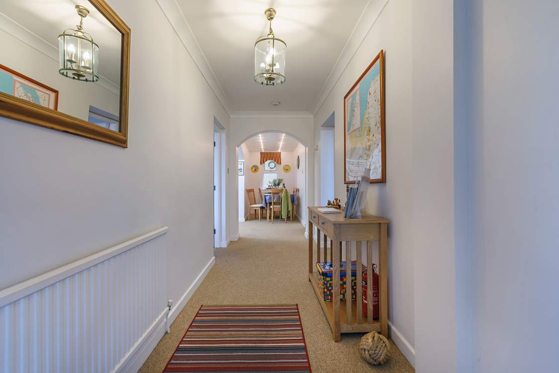 Lots of space to wander in this Victorian apartment.