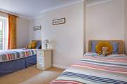 The large twin-room; ideal for adults or children.