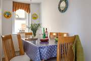 Enjoy sociable meals around the table.