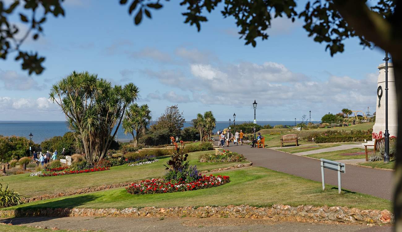 A hop, skip and a jump to the esplanade gardens.