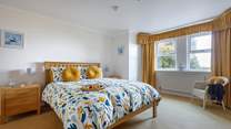 The bedrooms are beautifully furnished.