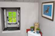 Peep through the darling cottage windows.