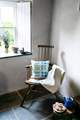Gorgeous Welsh woollen furnishings adorn the cottage.