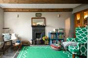 The parlour was used to welcome visitors including the vicar for a Welsh cake and a pot of tea.