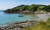 The south coast is peppered with sheltered bays and coves. - Thumbnail Image