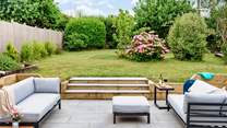 Children and the dogs will love playing in the garden. 