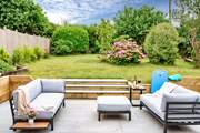 Spend time in the pretty enclosed garden.
