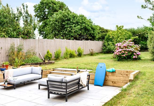 The perfect spot in the sunshine or for a sundowner under the starry skies.