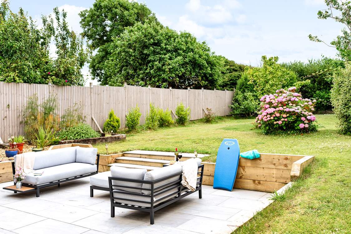 The perfect spot in the sunshine or for a sundowner under the starry skies.
