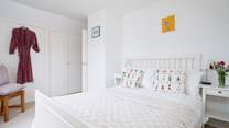 Sweet dreams in the double room on the first floor. 