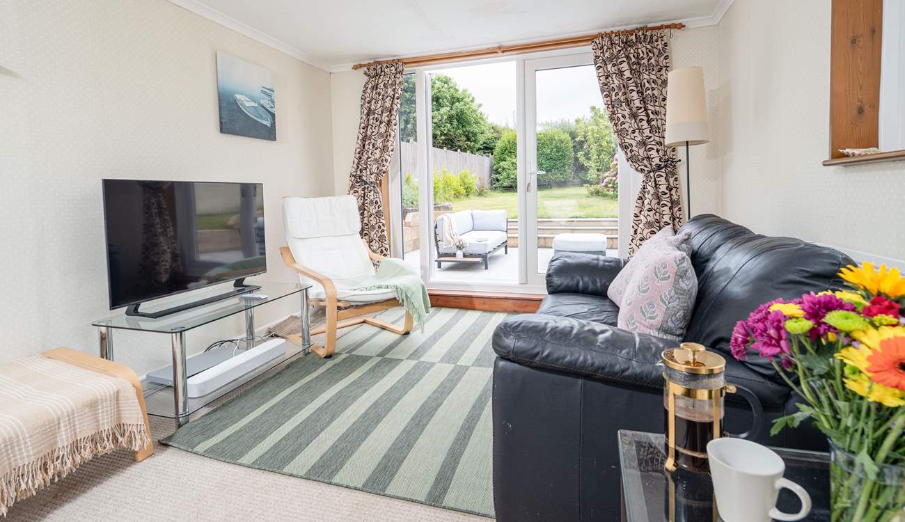 Throw open the doors for a cooling breeze. 