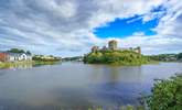 Majestic Pembroke Castle, the birth place of Henry V11, is worth a visit. Delicious cakes are served in the cafe. Stroll along the Mill Pond for a pretty walk.  - Thumbnail Image