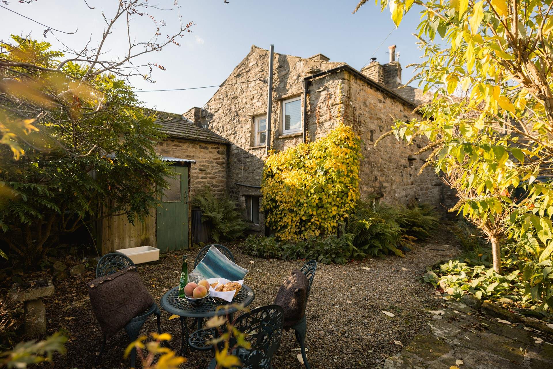 You can't get away from all that gorgeous Yorkshire stone.