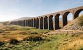 While driving over the hills catch a glimpse of the magnificent Ribblehead viaduct. - Thumbnail Image