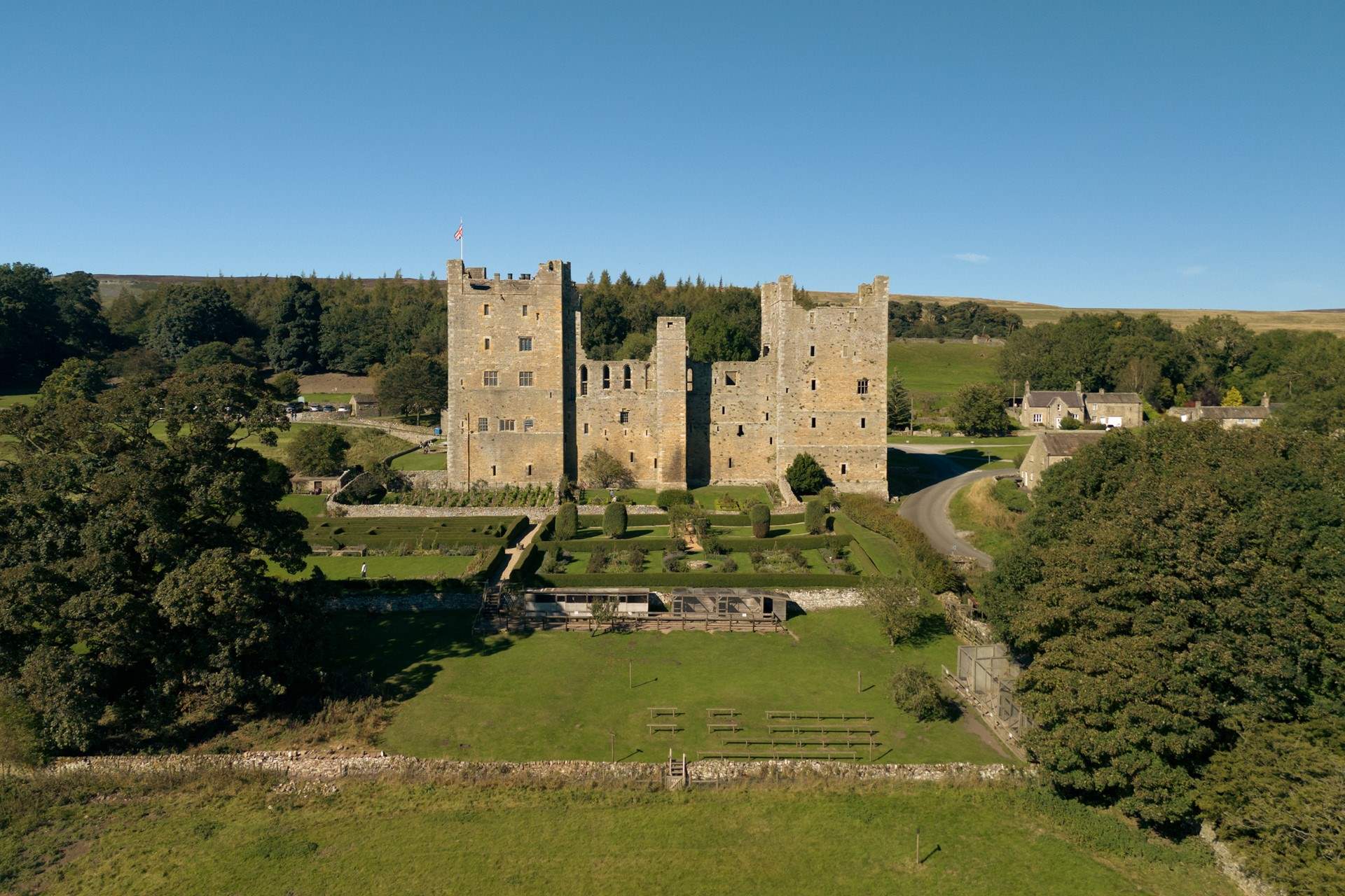 For history buffs, or those who just like to experience something old, why not visit Castle Bolton.