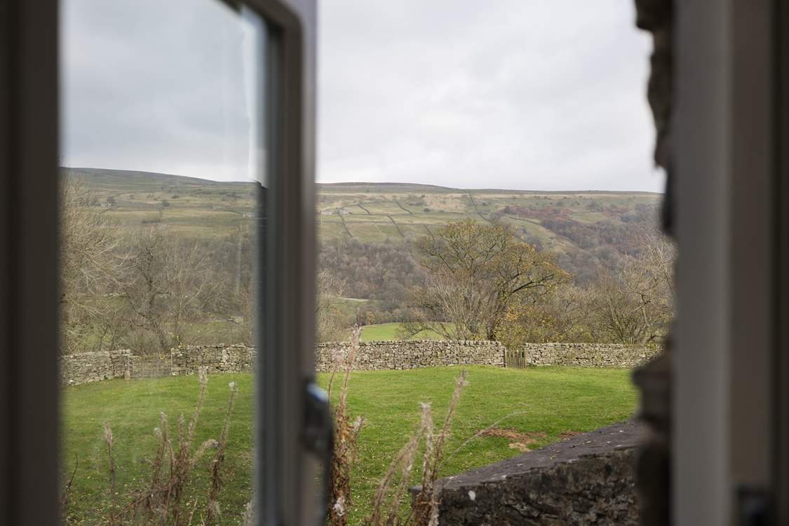 Just look at those traditional dry stone walls criss-crossing the countryside.