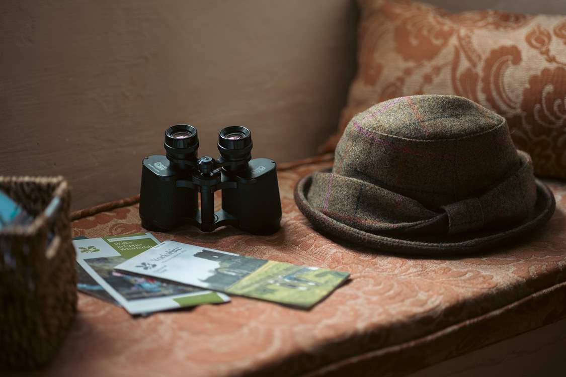 There are lots of leaflets so you can plan your adventures.