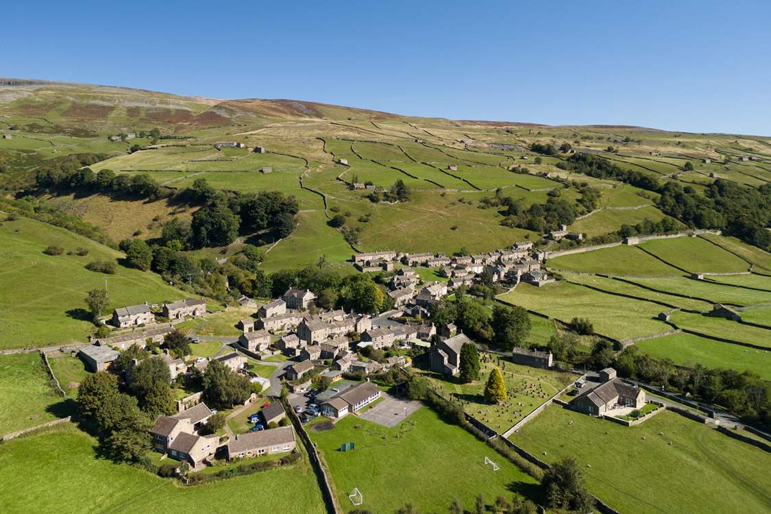 Nearby Gunnerside boasts a pub and a cafe.