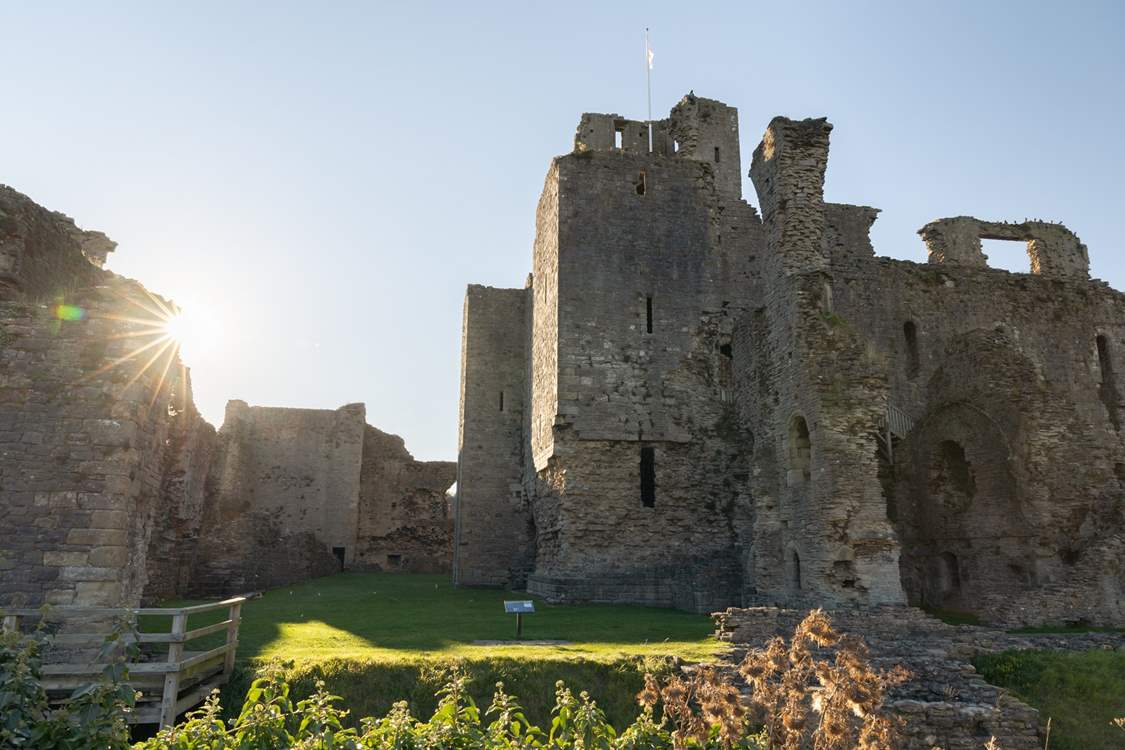 Middleham Castle is full of atmosphere, a reminder of the castle where Richard III once lived.