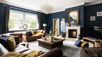 The spacious interior of Wetley Abbey Cottage has such a wonderfully cosy atmosphere, once there you won't want to leave.