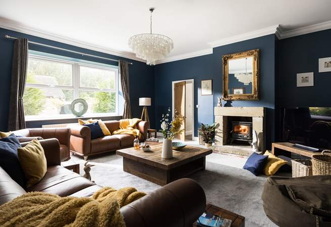 The spacious interior of Wetley Abbey Cottage has such a wonderfully cosy atmosphere, once there you won't want to leave.