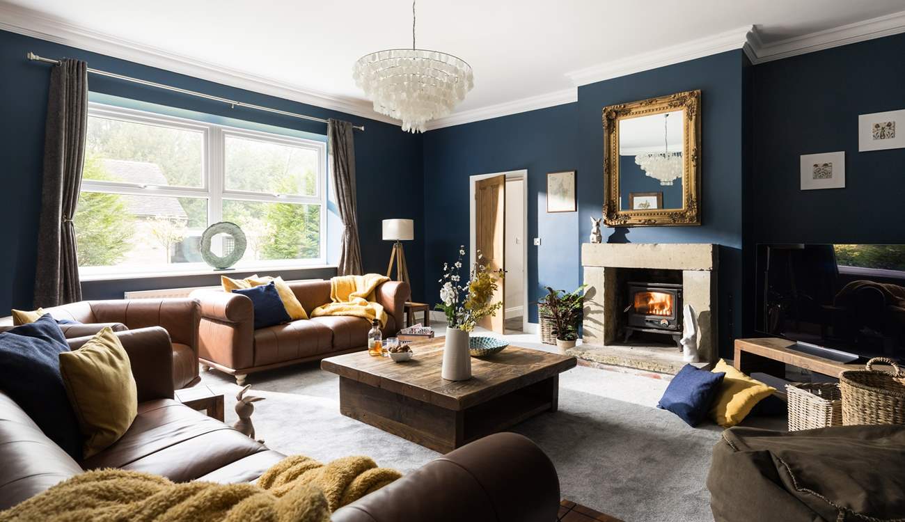 The spacious interior of Wetley Abbey Cottage has such a wonderfully cosy atmosphere, once there you won't want to leave.