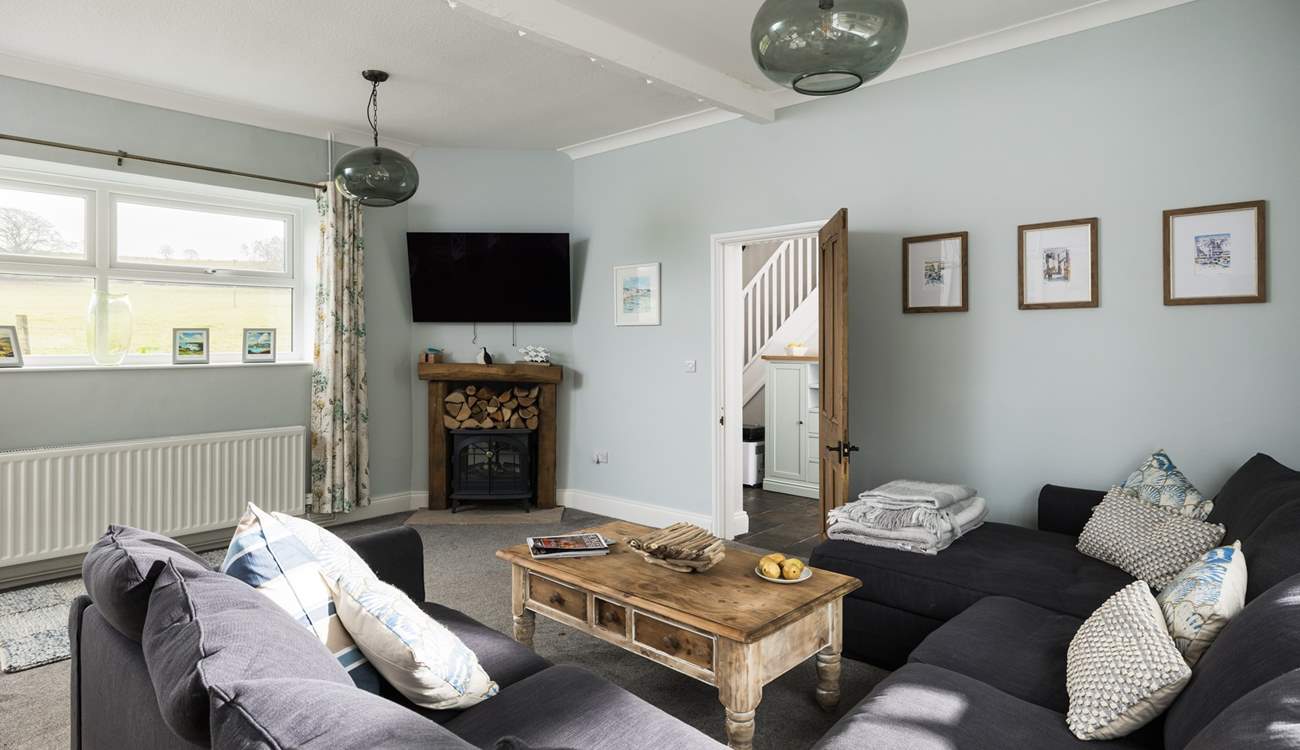 Cosy up in front of the TV.