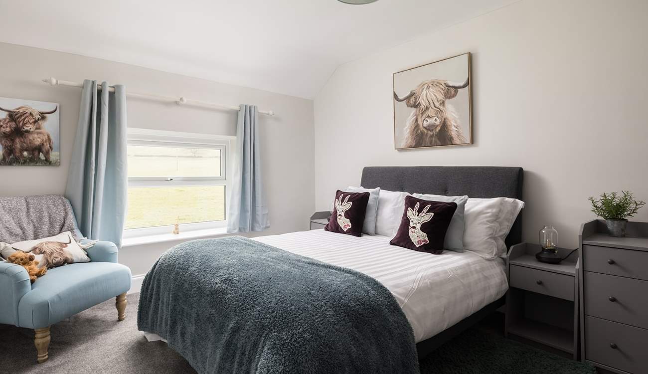 There is a country theme is this room that you are sure to enjoy.