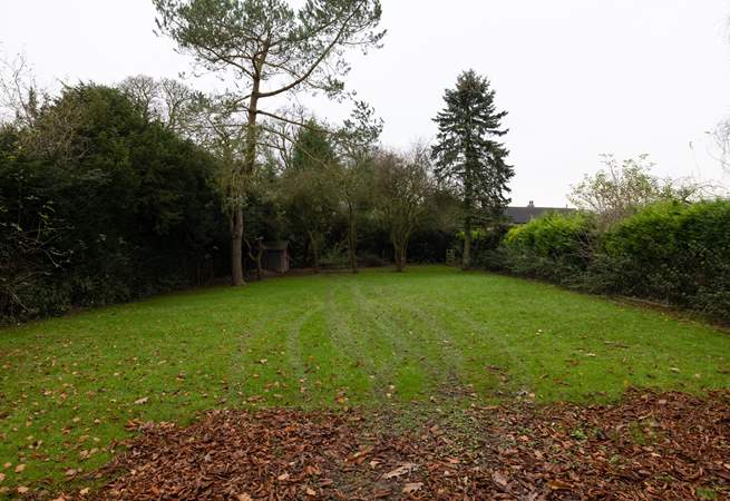 The bonus garden is great for a game of football or cricket, whichever you prefer.