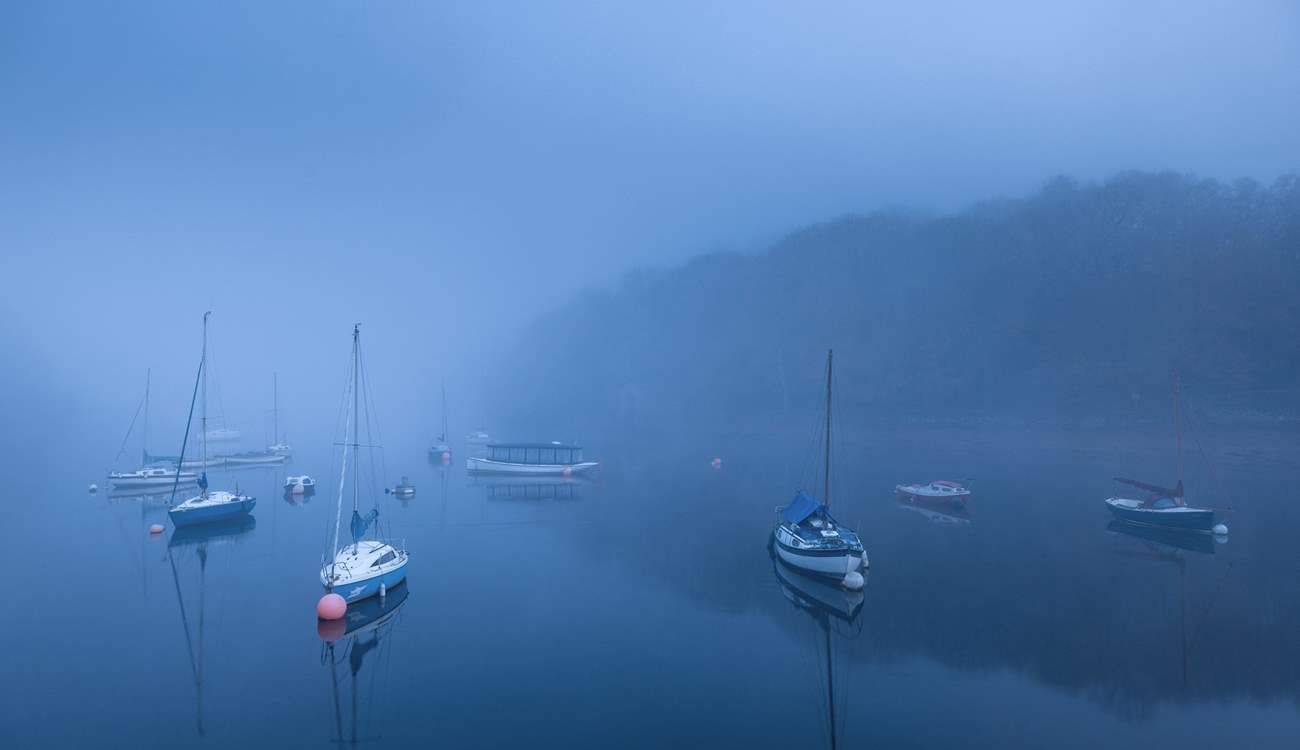 Early morning on nearby Rudyard Lake.