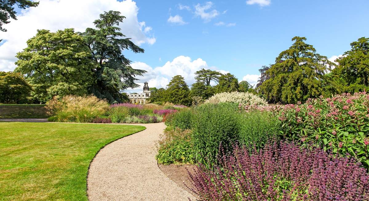 Trentham Gardens is a great place to visit.