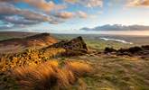 Looking out over the countryside from The Roaches. - Thumbnail Image